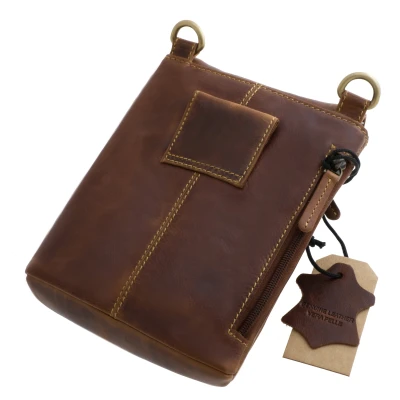 Borseta piele Green Deed FIR02V cognac-image1