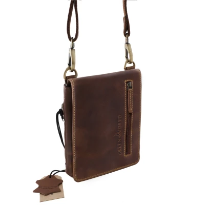 Borseta piele Green Deed 926V cognac-image1