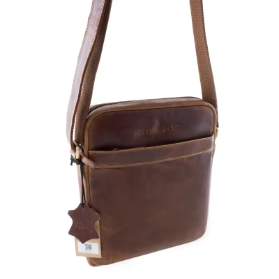 Borseta piele Green Deed 926V cognac-image3