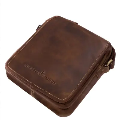 Borseta piele Green Deed 5031V cognac