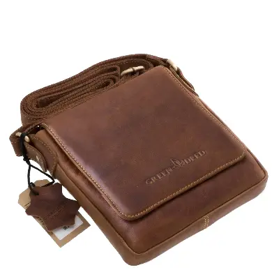 Borseta piele Green Deed 710V cognac