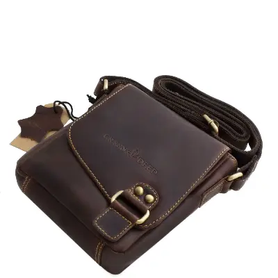Borseta piele Green Deed FIR01V cognac