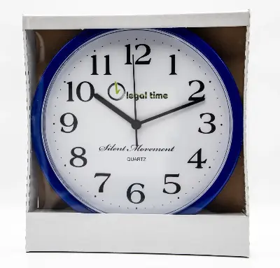Ceas perete Legaltime - Albastru