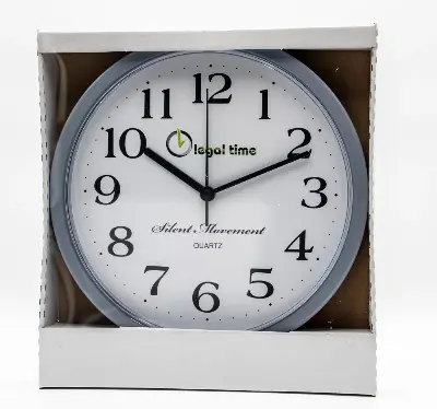Ceas perete Legaltime - Gri