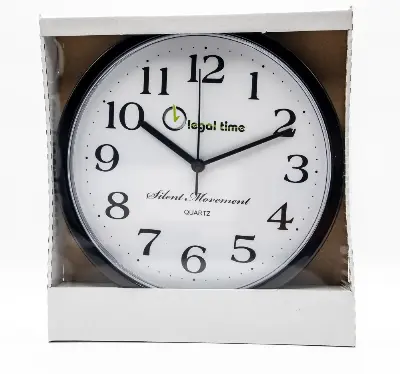 Ceas perete Legaltime - Negru