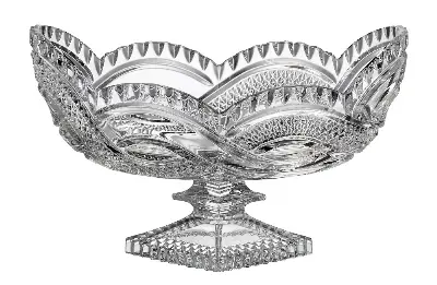 Crystal Bohemia DENISE footed bowl 31cm