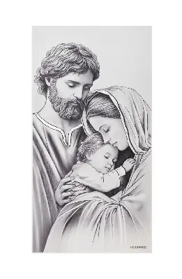 Icoana ICONIC Holy Family IC100/1B