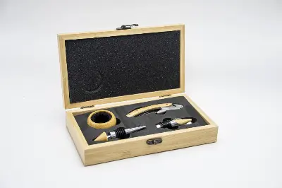 SET VIN LEMN NATUR 608376